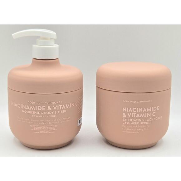 Body Prescriptions~Niacinamide & Vitamin C Body Scrub And Body Butter - Picture 2 of 3